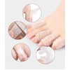 10pcs Pinky Toe guard, Breathable Toe Cushion Sleeves, Pads for