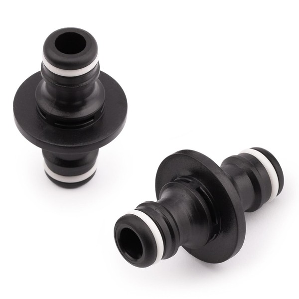 MIVOS 2 x Hose Connector for Connecting Water Hoses with