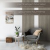 HEXIM Acoustic Panels Sample Piece - Flexible Slat Wall, Wood