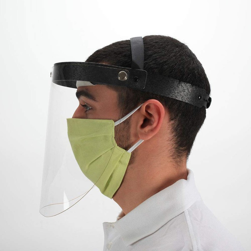 Vabon Safety Premium Face Protection, 1 mm Thick, Adjustable, High