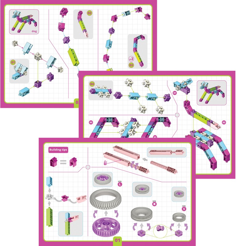 Engino Inventor Girl 10 Models Construction System