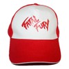 Chucatoso Gorra Fatal Fury Videojuego Arcade Retro Peleas (Rojo/Blanco) Ajustable