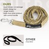OutdoorMaster Bungee Dog Leash, Heavy Duty Dog Leash with Shock