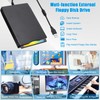 GeluEla USB Floppy Disk Drive, 3.5 Inch Floppy Disk Reader,