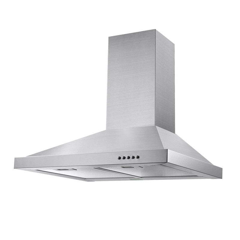 Tieasy 30 in Wall Mount Range Hood Stainless Steel Kitchen