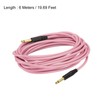 sourcing map Guitar Instrument Cable 19.69 Feet 1/4 Inch to