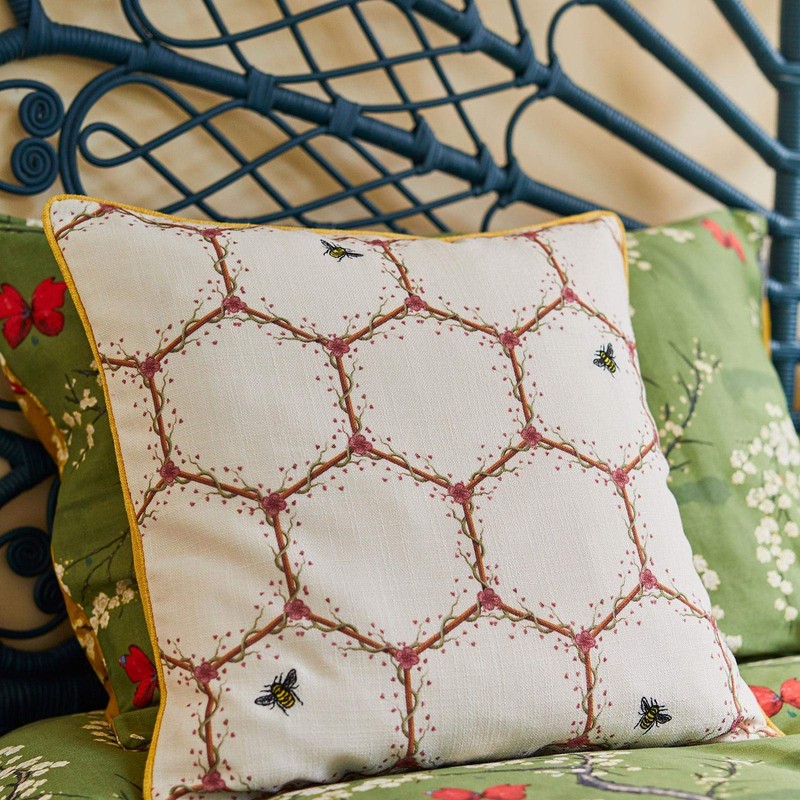 Angel Strawbridge The Chateau Honeycomb Cushion