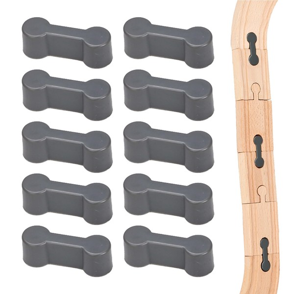 Wooden Train Accessories, for Brio Rails Set, Towing Hitch Connectors,
