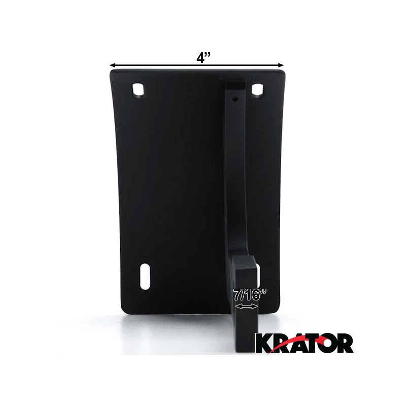 Krator License Plate Holder BLK For Buell Lighting XB9SX XB12S
