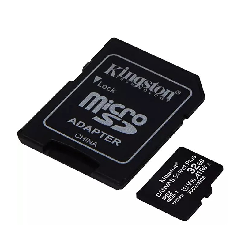 Kingston Canvas Select Plus 100MB/s Read A1 Class10 32GB microSDHC