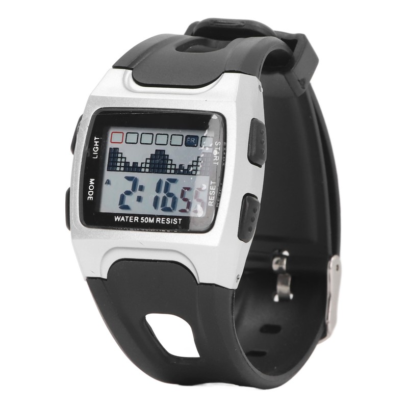 50m Waterproof Sports Watch LED Night Light Calendar Alarm Multifunctional