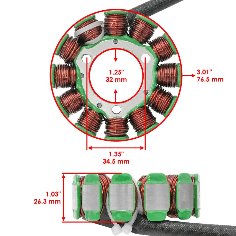 Celox Stator & Gasket for Suzuki RM-Z450 RMZ450 Rm Z450