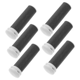 NOLITOY Pedicure Replacement Rollers 6pcs Foot File Roller Heads Electric Pedicure Tool