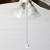 Sentiments Ceiling Fan Pull Chains with Reverse Sides - White