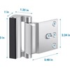 Home Security Door Reinforcement Lock 3 Pack Door Security Lock