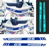2 Reflective Stickers Compatible with Motorcycle R 1200 GS Adventure