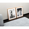 nielsen Skava Wooden Black Photo Frame with Mount 5x7 in