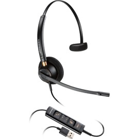 Plantronics Encore Pro HW545 USB 203474-01 "Noise Cancelling" USB Multi Fitment PC Headset