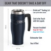 THERMOS Stainless King Vacuum-Insulated Travel Mug, 16 Ounce, Midnight Blue