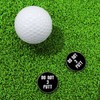 FINGER TEN Golf Ball Marker for Ladies Men Value 6