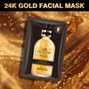 GUOYAOLIFU Hydrating Facial Masks Skincare for Women,24K Gold Face Mask