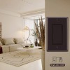 Smart-us 10 Pack Decora Light Switch Brown, Single Pole Paddle