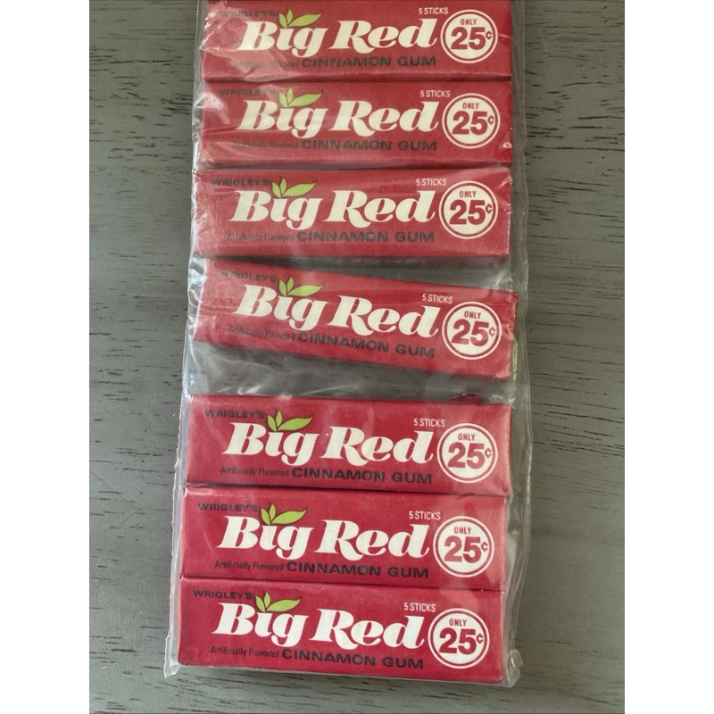 Wrigley’s Vintage 1980’s Wrigley Chewing NOS Unopened Gum Pack Big