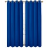 Diraysid Royal Blue Grommet Blackout Curtains for Bedroom Thermal Insulated