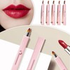 LELEVTXP Lip Brush Retractable Lipstick Applicator Portable Lipstick Brush for