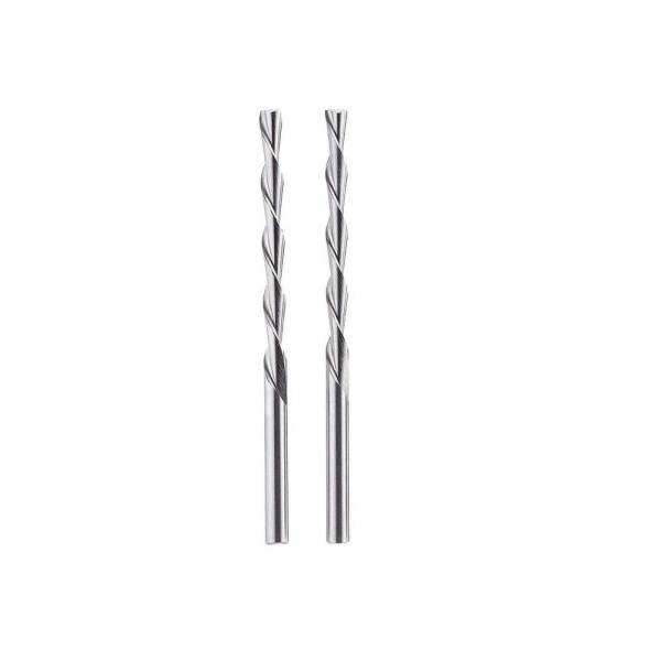 Unbranded 2 Pc Set 1/8" M2 HSS Spiral Cut Out