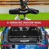 Bearwill Soccer Goal, 12X6FT Soccer Net Easy Setup, Portable Soccer