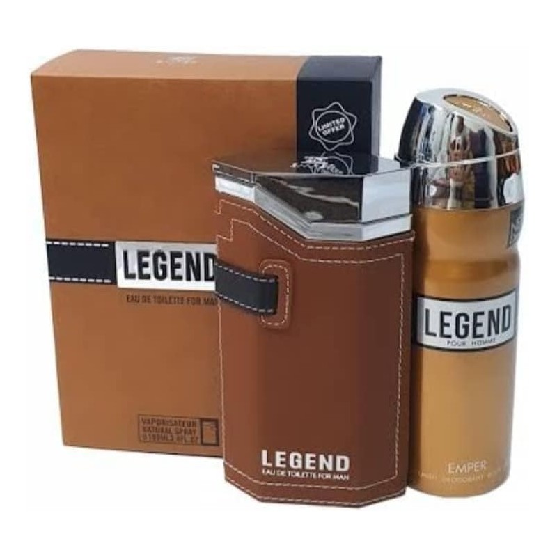 Emper Legend Men Eau De Toilette 100 ml + 200