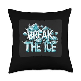 Funny Conversation icebreaker Costume Throw Pillow