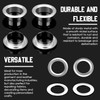 Emoshayoga Pack of 2000 Eyelets 6 mm for Eyelet Pliers