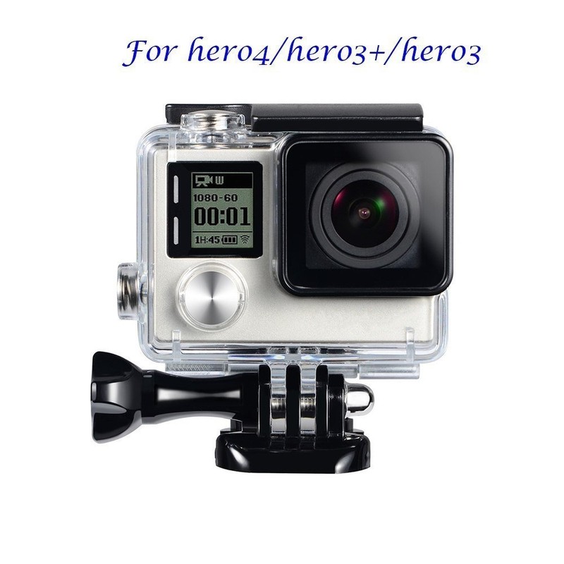 Suptig Case Waterproof Case Compatible for Gopro Hero 4 Hero