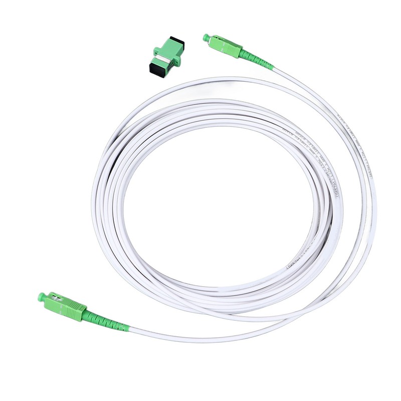 Optical Modem Extension Cable Set Armored Single Mode SC Patch