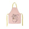 Bloomingville Pink Cotton Apron