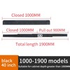 AOLISHENG 40 Inch Heavy Duty Bottom Mount Drawer Slides, 260