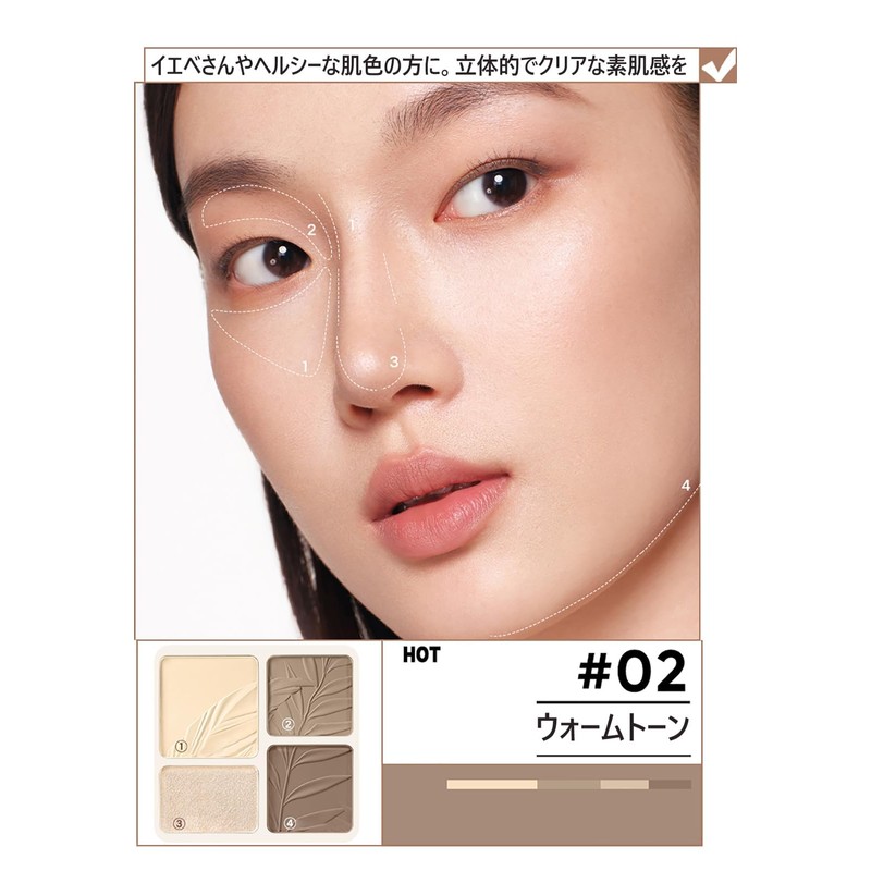 Sharp Master Palette Shading Matte Highlight Powder Nose Shadow Shading