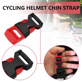 OTOTEC Pack of 2 Helmet Chin Clip Plug Lock Replacement Part Helmet Replacement Part Suitable for Electric Motorcycles Roller Skates Bicycles Mountain Bikes and Other Helmets