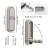 Gotpgoda Folding Wall Hooks 4PCs Heavy-Duty Coat Hangers for Hanging