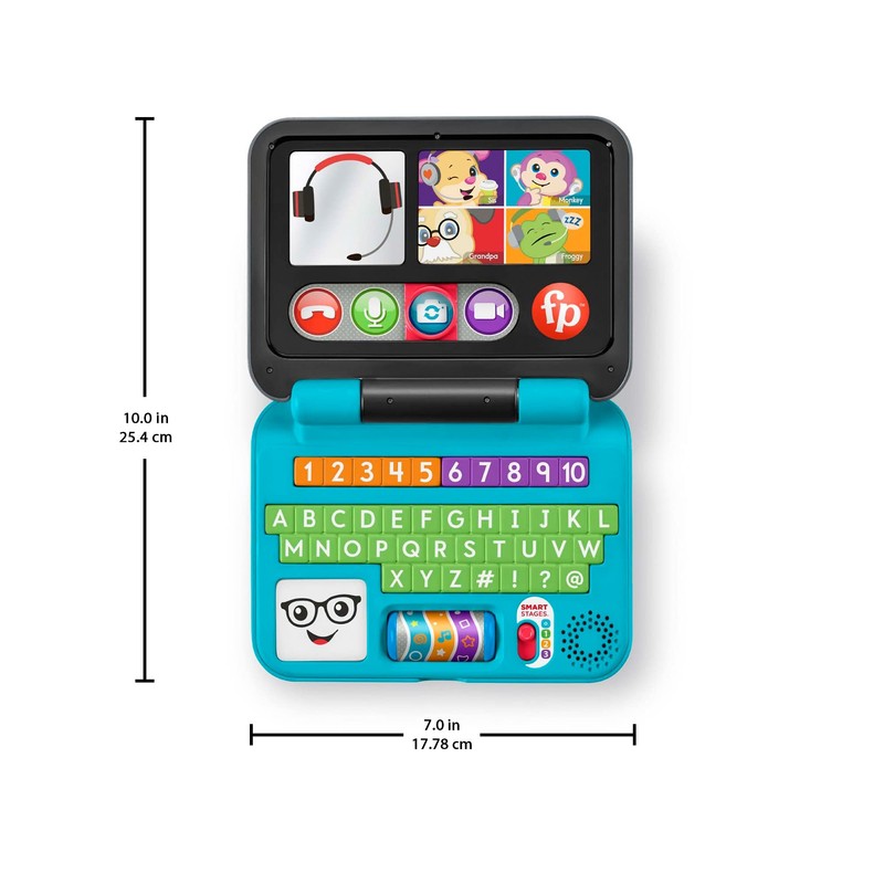 Fisher-Price Learning Fun Home Office Laptop - Electronic Educational Toy