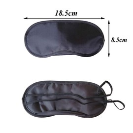 zalati Eye Mask 20pcs Sleep Eye Visor Cover with Nose Cushion and Flexible Strap for Travel Blindfold Games