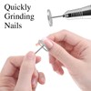ElevateTech Disc Nail Grinder Bits, 2 Pieces Sanding Disc Nail
