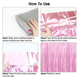 Pink Backdrop Tinsel Backdrop Backdrop Curtain Photo Backdrop Streamers Party Backdrop Backdrop Fringe Backdrop Wedding Backdrop Bachelorette Party Decorations Backdrop Decor Party Decor