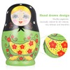 ULTNICE 5 x Wooden Russian Matryoshka Dolls for Kids