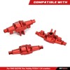 RCAWD Aluminum Alloy Front and Rear Axle Housings for 1/18