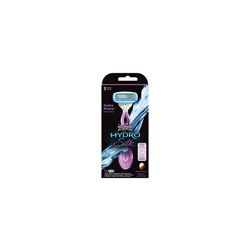 Wilkinson Sword Hydro Silk Razor Blades with Serum for Women,