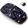 2.4G Wireless Mouse with Cute Pattern Design for All Laptops