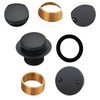 F Fityle Bathtub Drain Tip Coarse Thread Replacement Single Hole